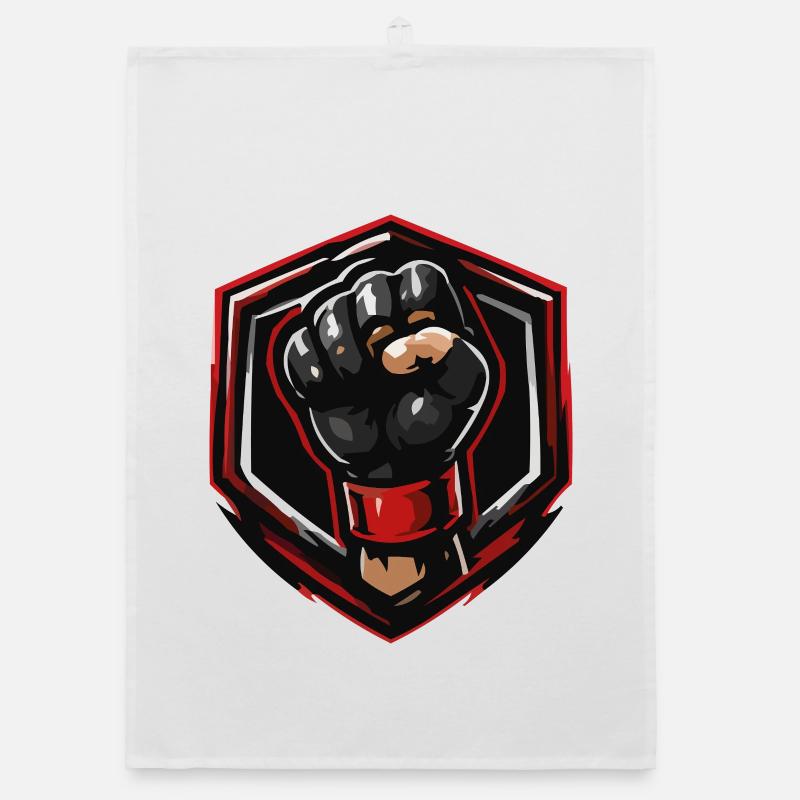 Faust Wappen Emblem Organic Geschirrtuch