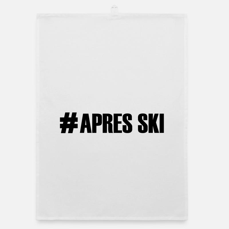 Skihütte Organic Geschirrtuch