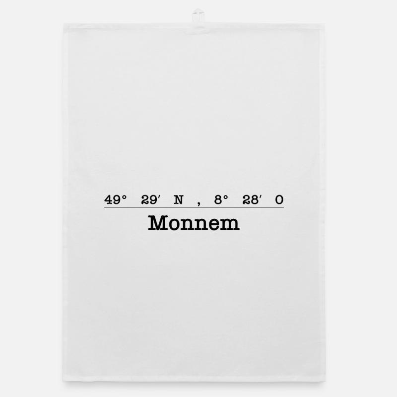 Coordinates Mannheim Monnem Organic dish towel
