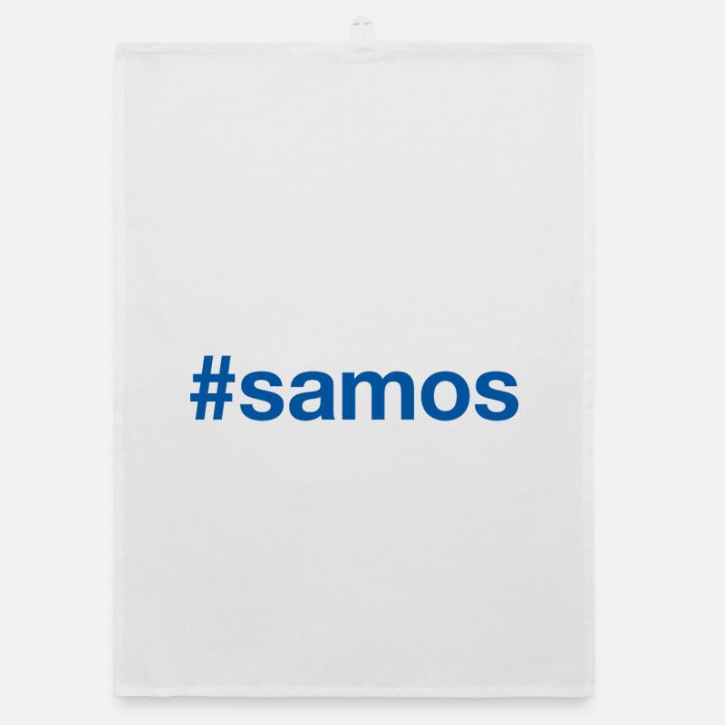 SAMOS Grèce Griechenland Hashtag Torchon bio