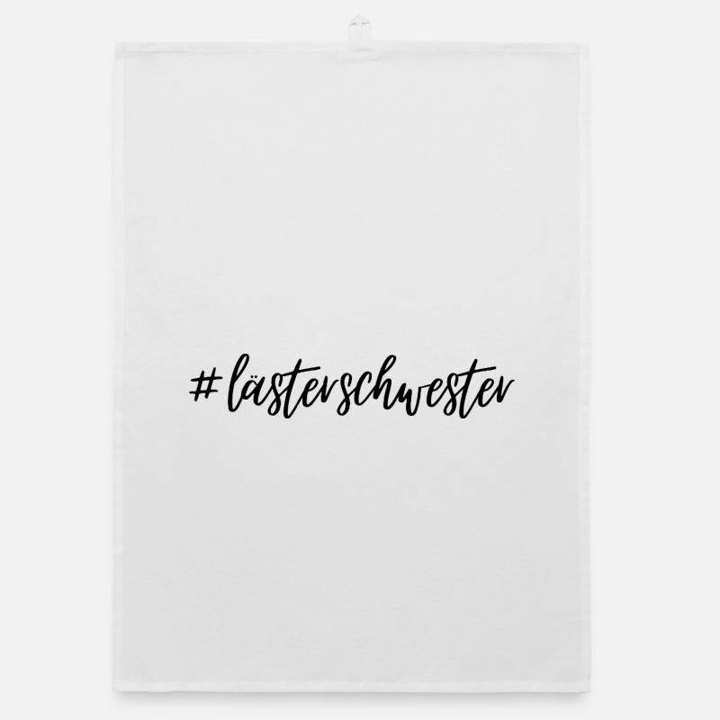 #Lästerschwester Organic Geschirrtuch