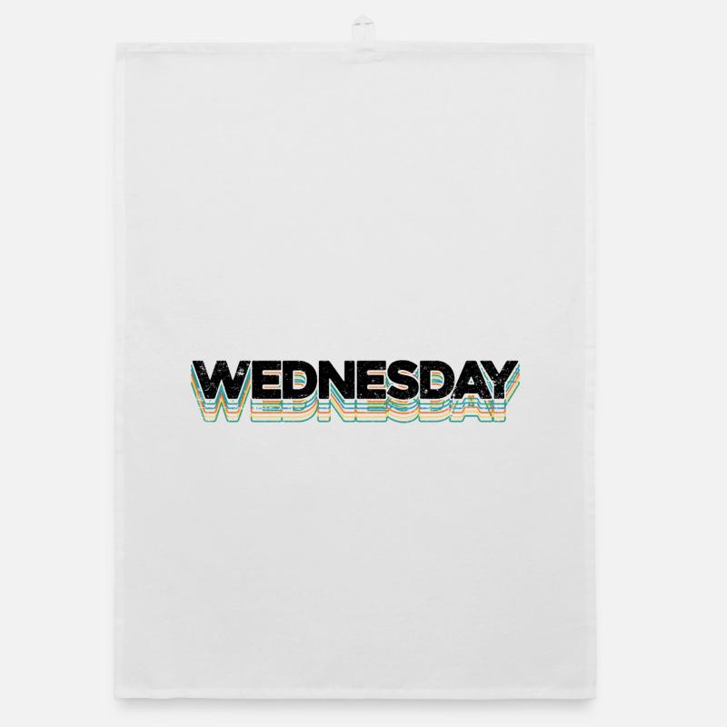 Wednesday Organic dish towel