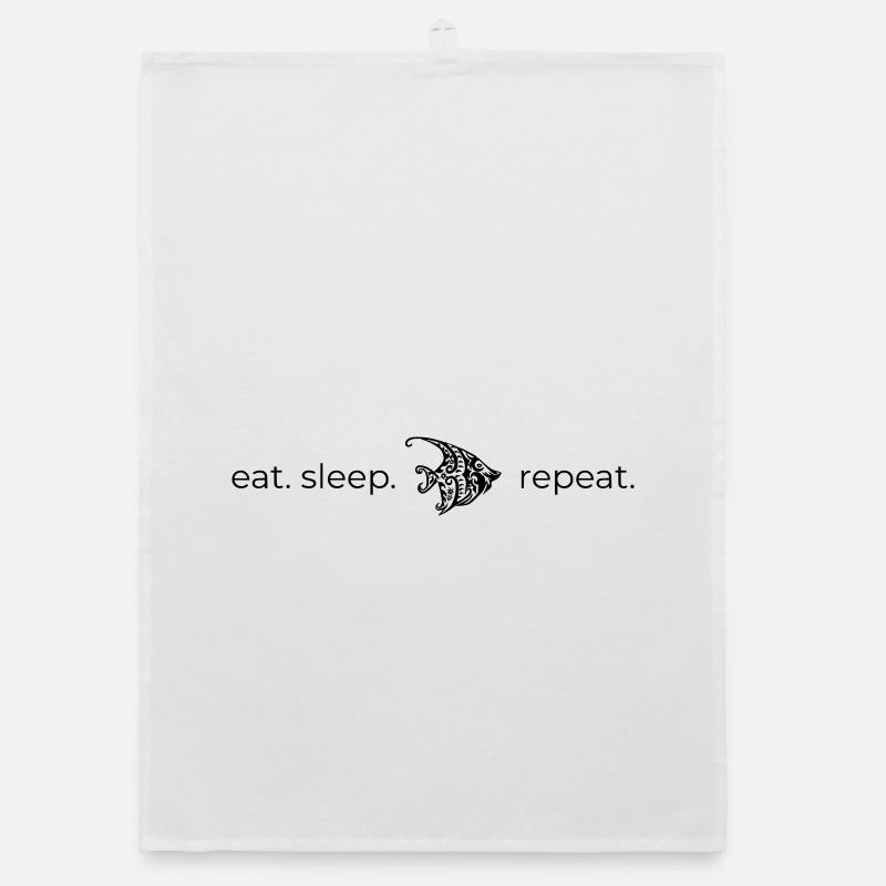 Manger Dormir [poisson] Répéter Torchon bio