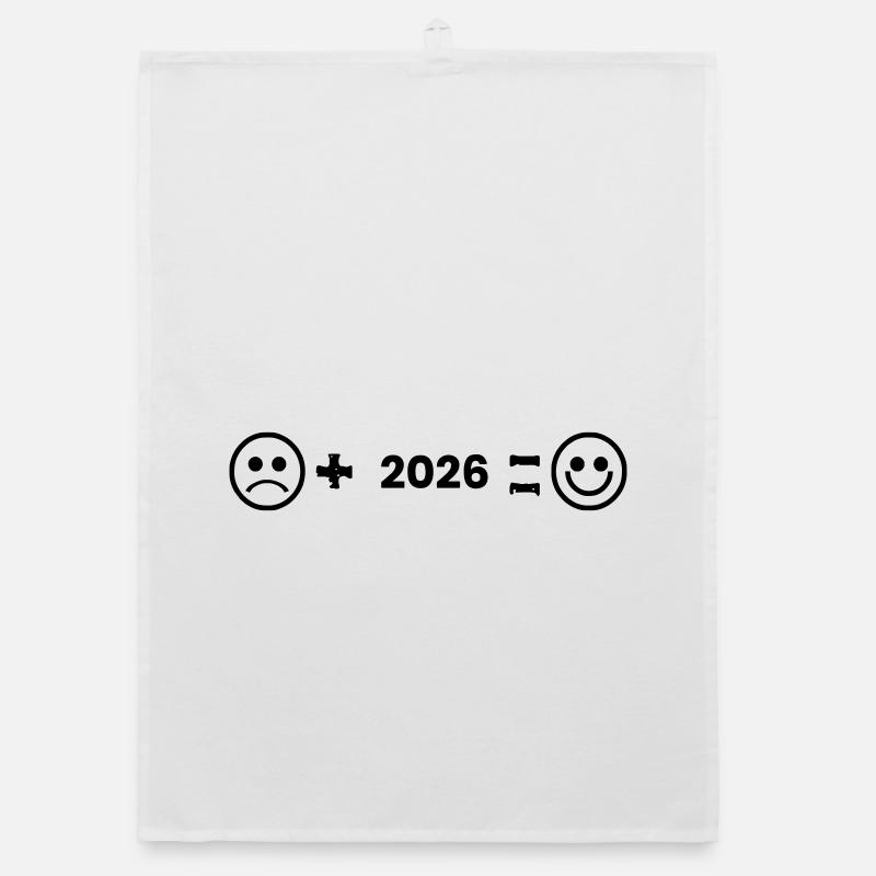 gluecklich_2026 Organic Geschirrtuch