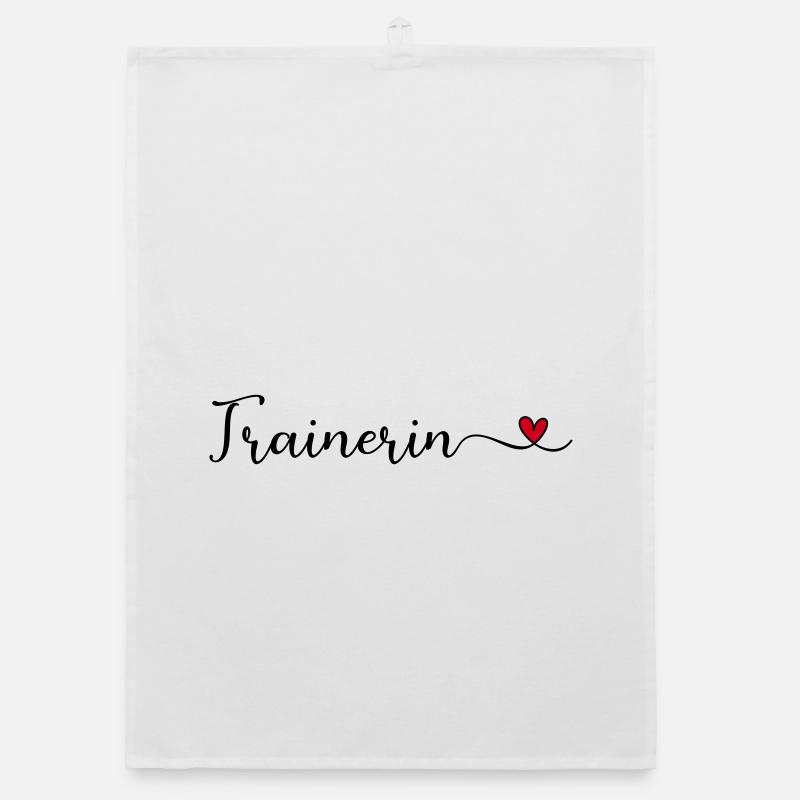 Trainerin Organic Geschirrtuch