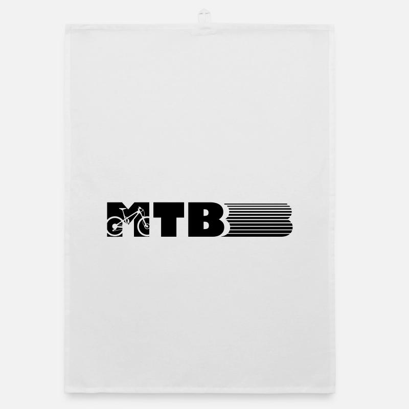 MTB mountain bike design Organic dish towel