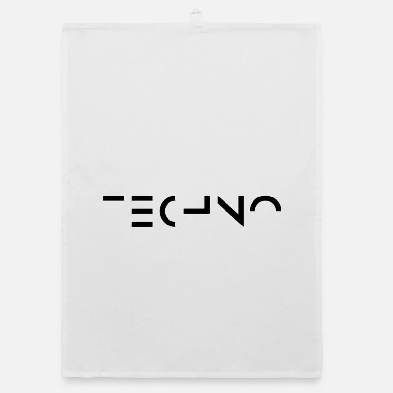 Logo de musique Minimal Techno Torchon bio