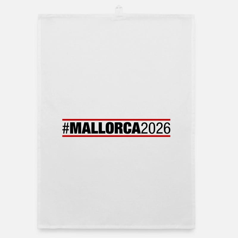 Mallorca 2026 Organic Geschirrtuch