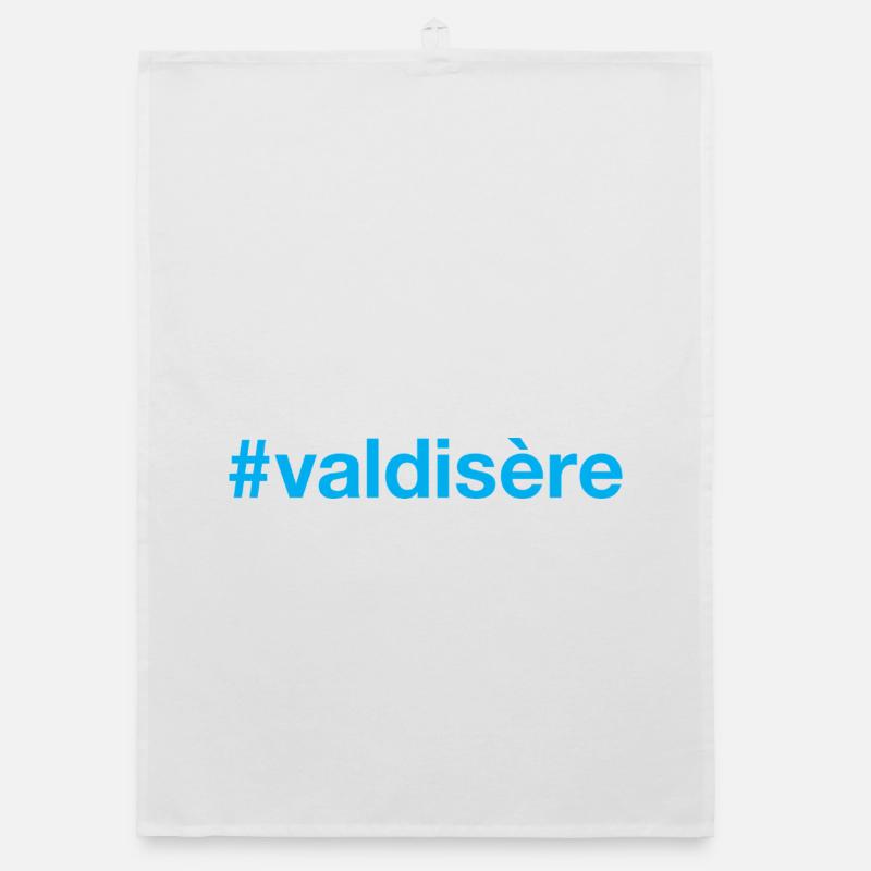 Hashtag Val d’Isère Torchon bio