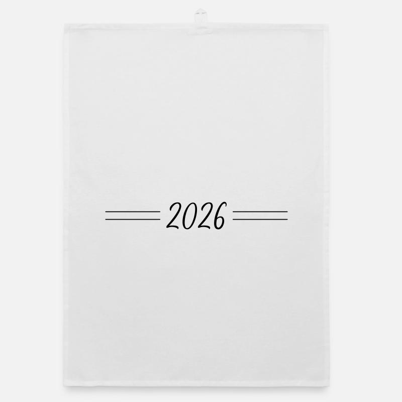 2026 year element Organic dish towel