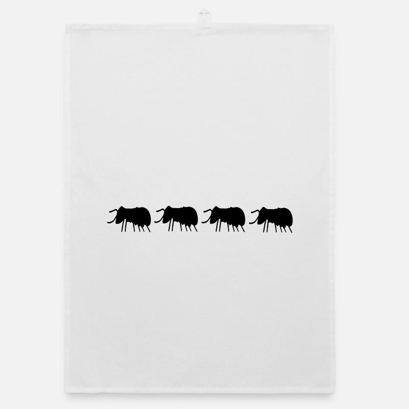 Beetles Bugs Organic dish towel