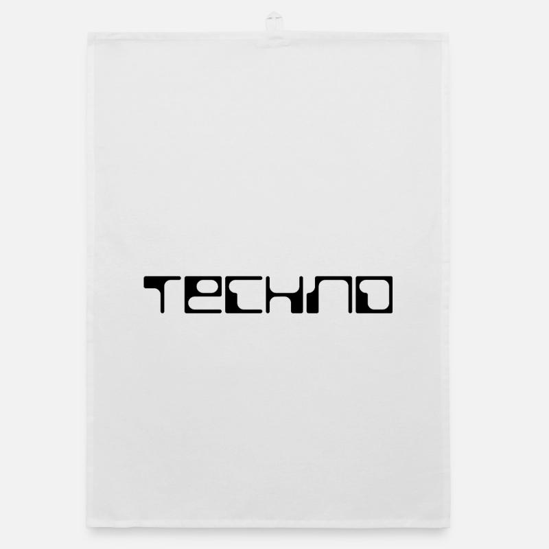 techno bold logo design Organic dish towel