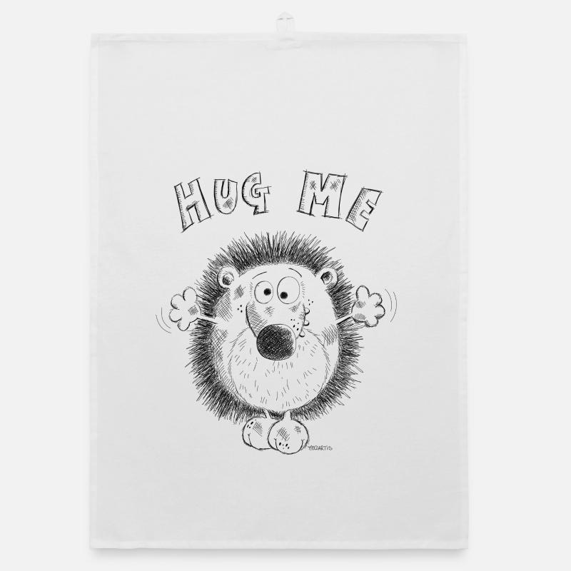 Hug Me Igel Organic Geschirrtuch