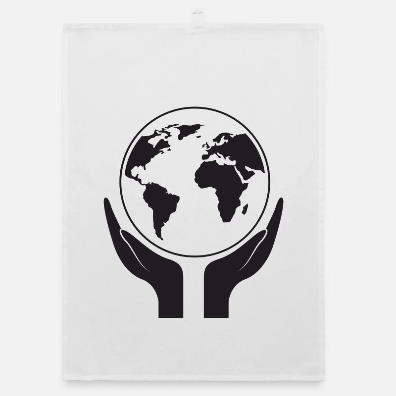 Save our planet Organic dish towel