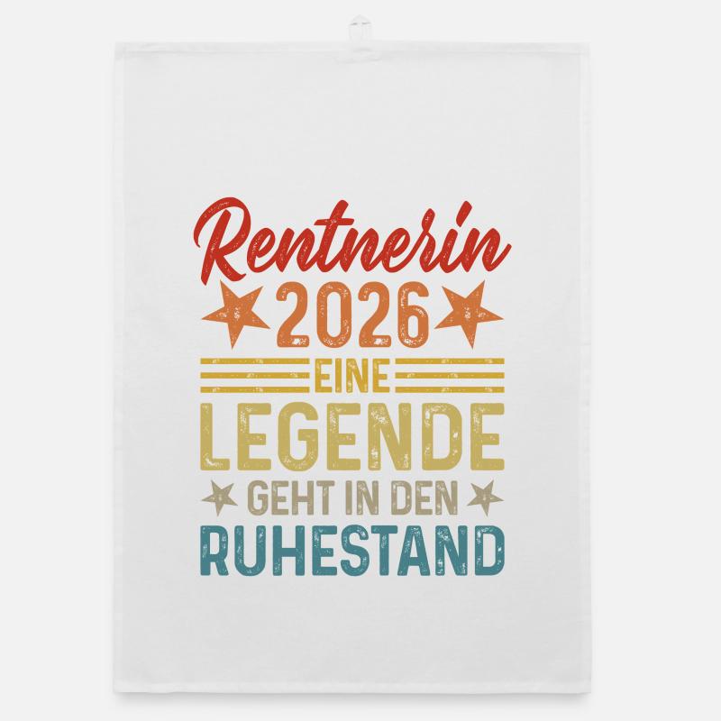 Pensioner 2026 A legend is retiring Organic dish towel