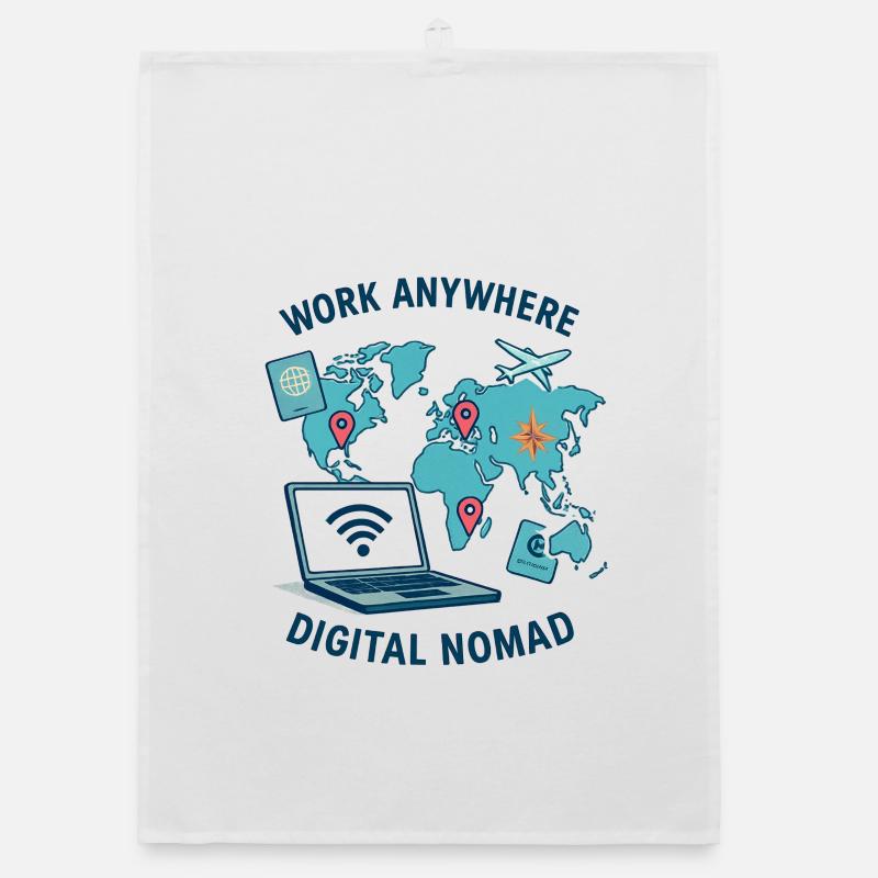 Telecommuting - telecommuting - Full Remote Organic dish towel