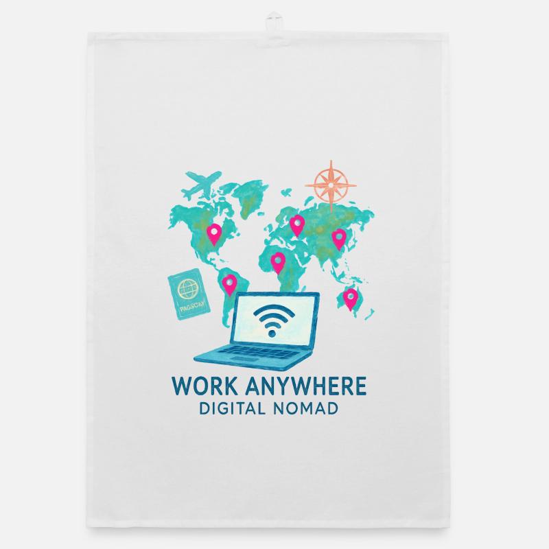 Telecommuting - telecommuting - Full Remote Organic dish towel