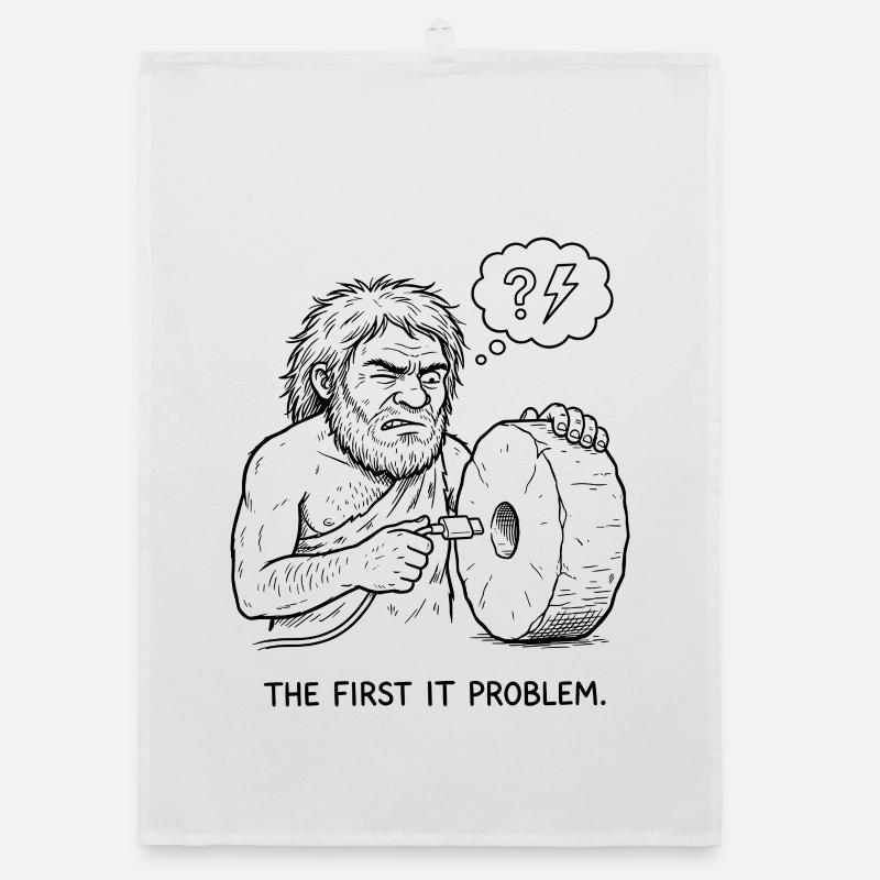 The First IT Problem Organic dish towel