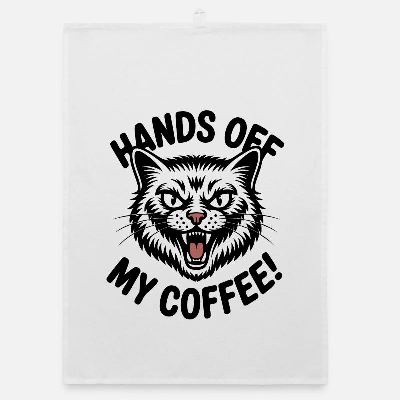 Coffee is mine Organic dish towel
