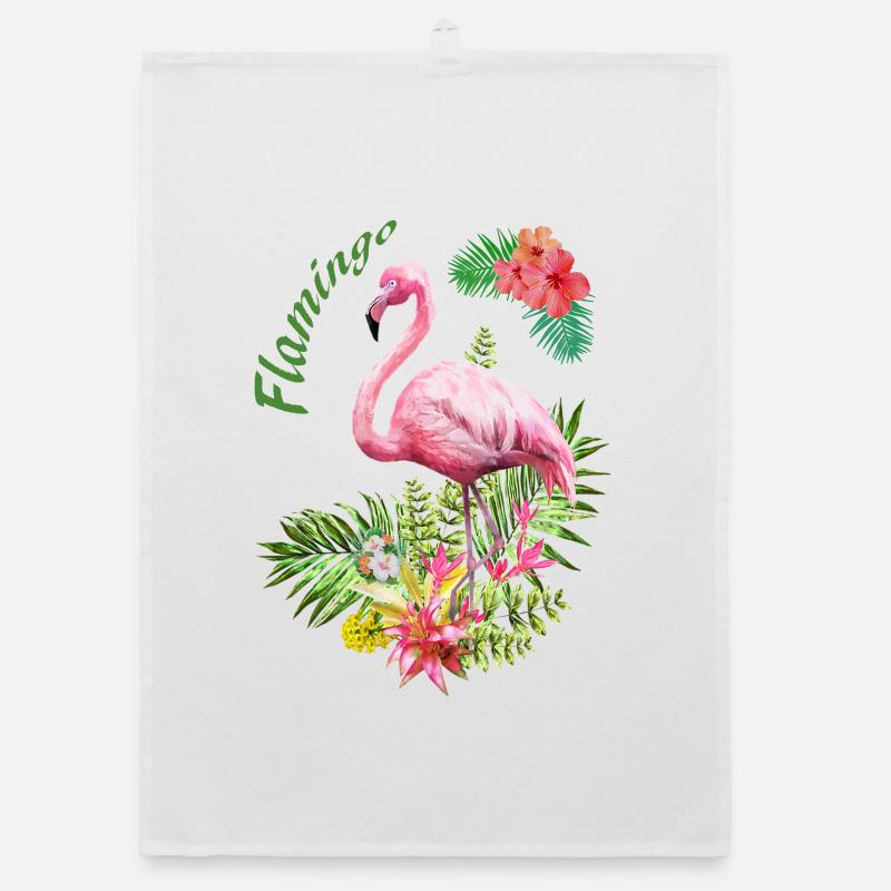 Flamingo Organic dish towel