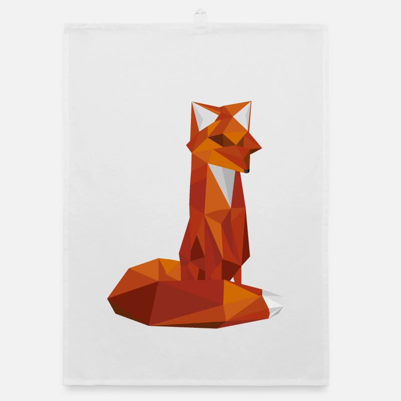 fox Organic dish towel