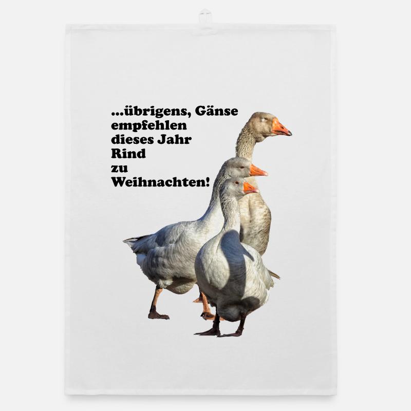 Oie de Noël Recommandation Boeuf Torchon bio