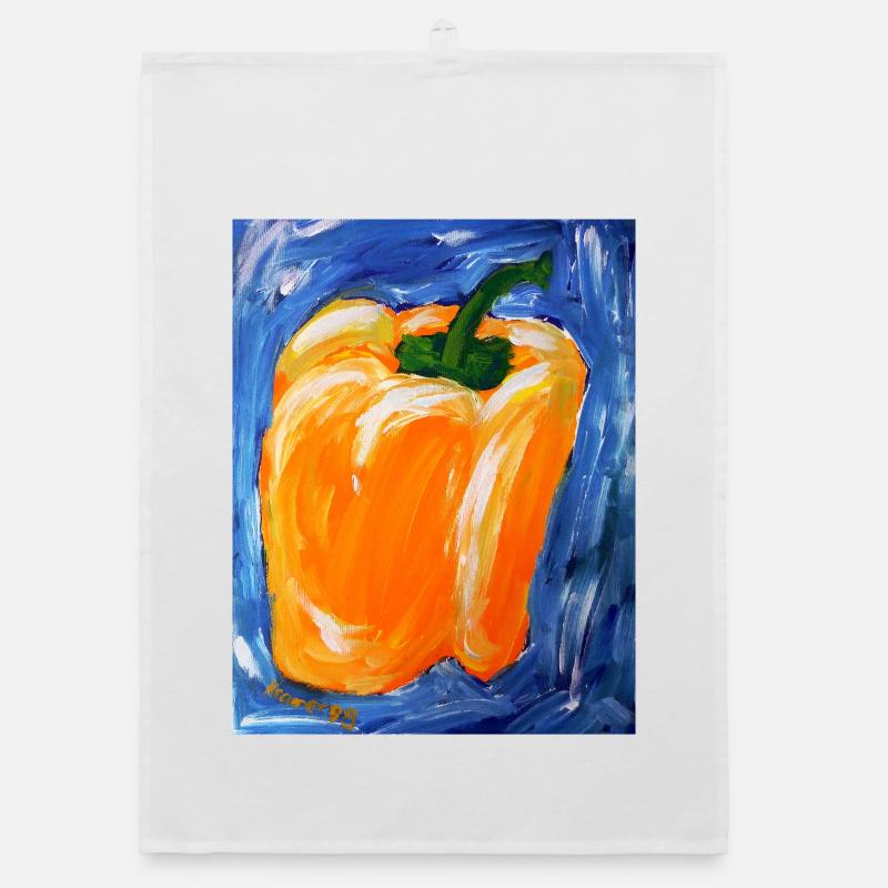 Le poivre orange dans l’expressionnisme Torchon bio