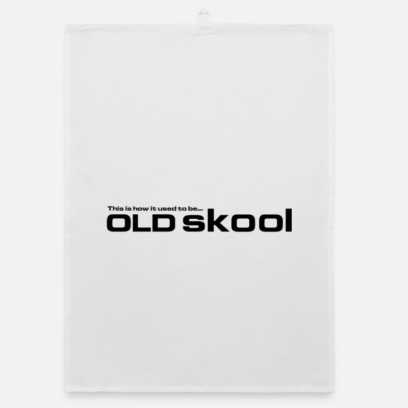 Old Skool Hardcore - This Is How It Used To Be  Organic dish towel
