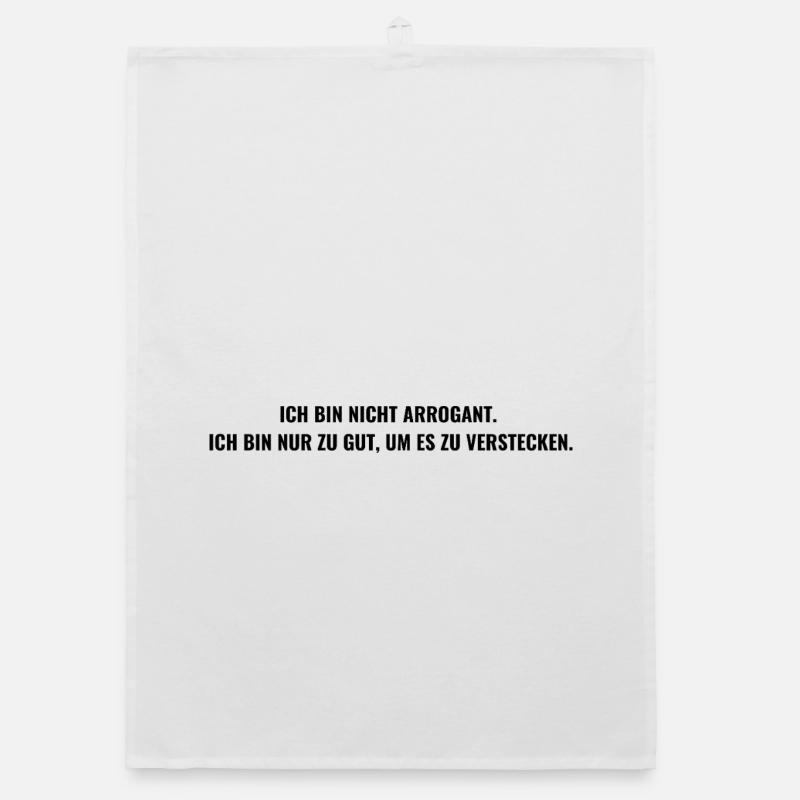self-confidence arrogantly be right Organic dish towel