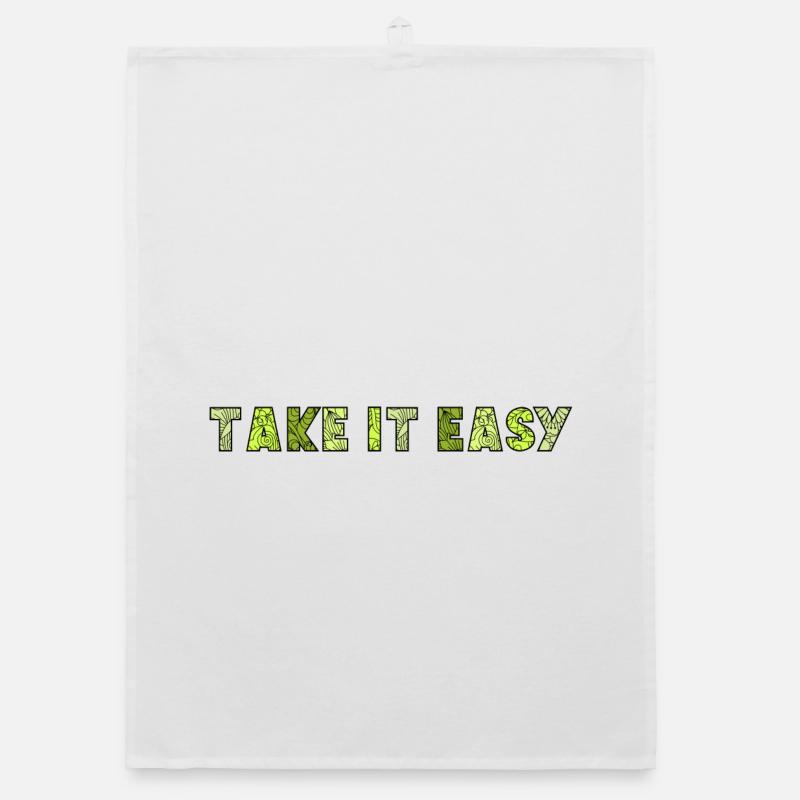 Take it Easy Organic dish towel