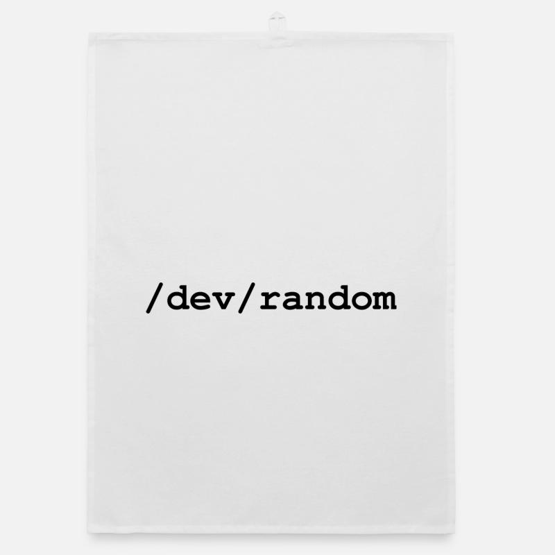 Linux random number generator - /dev/random Organic dish towel