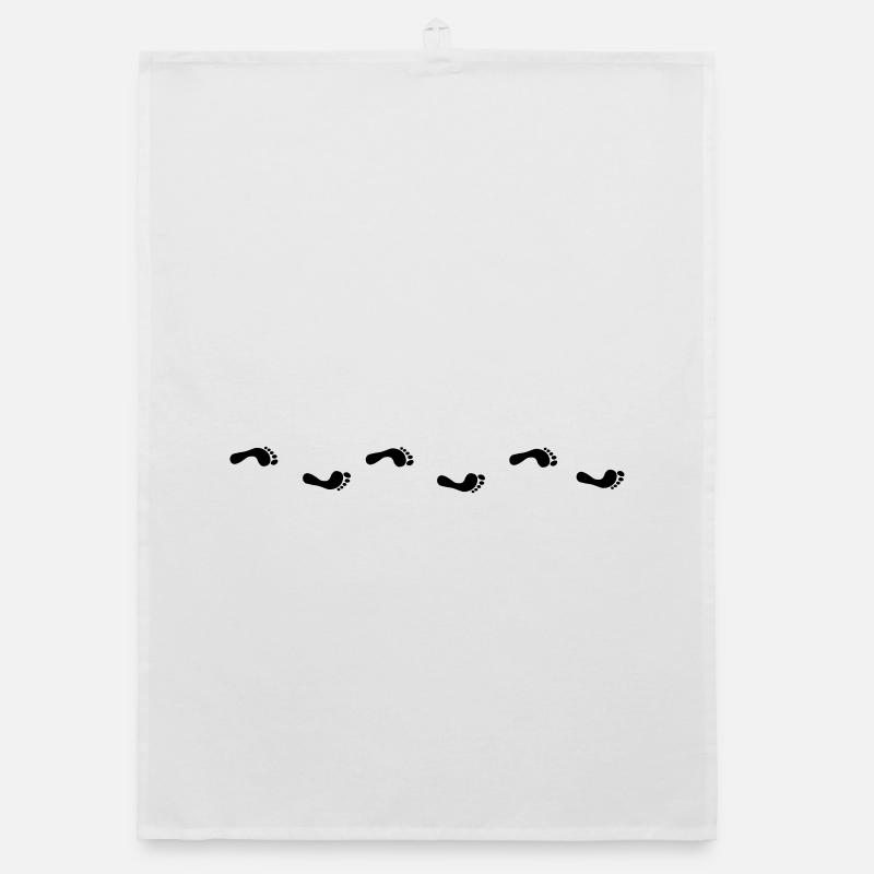 Footprints Organic dish towel