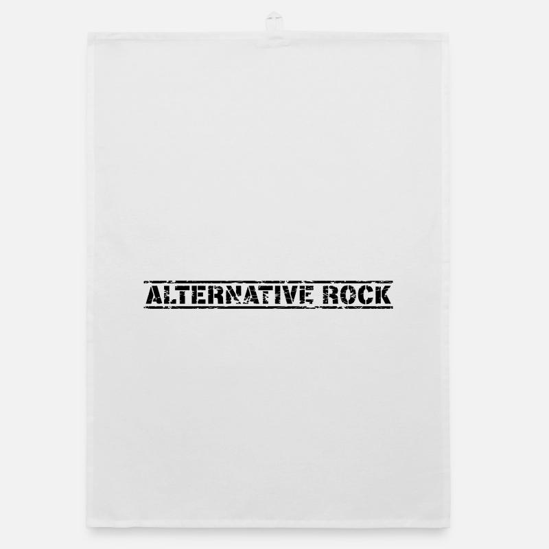 Alternative Rock Organic dish towel