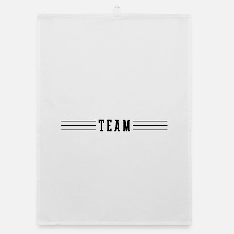 Team Strich Organic Geschirrtuch