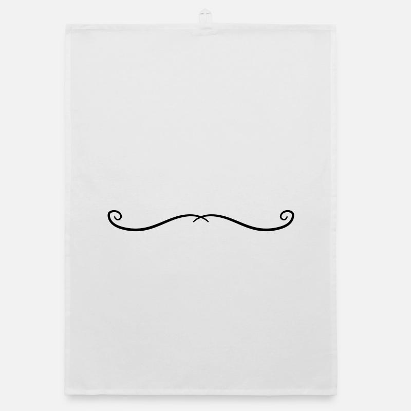 Ornament Line Organic dish towel