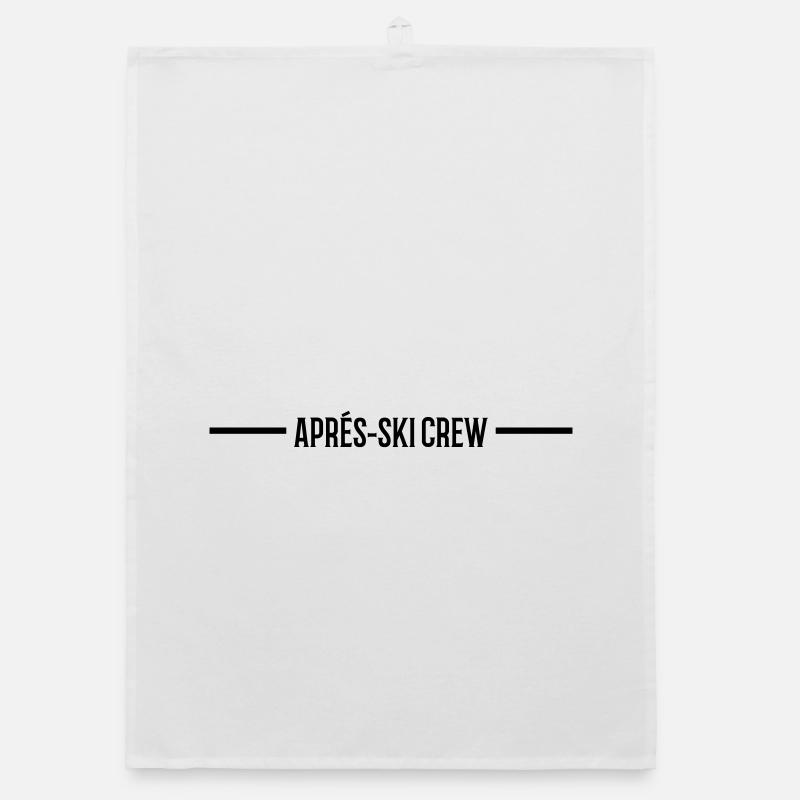 L’équipage APRÈS Ski Torchon bio