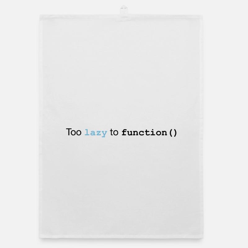 Too lazy to function Organic dish towel