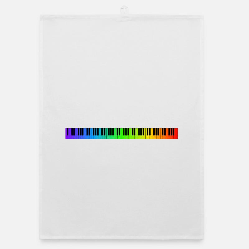 Clavier arc-en-ciel Torchon bio