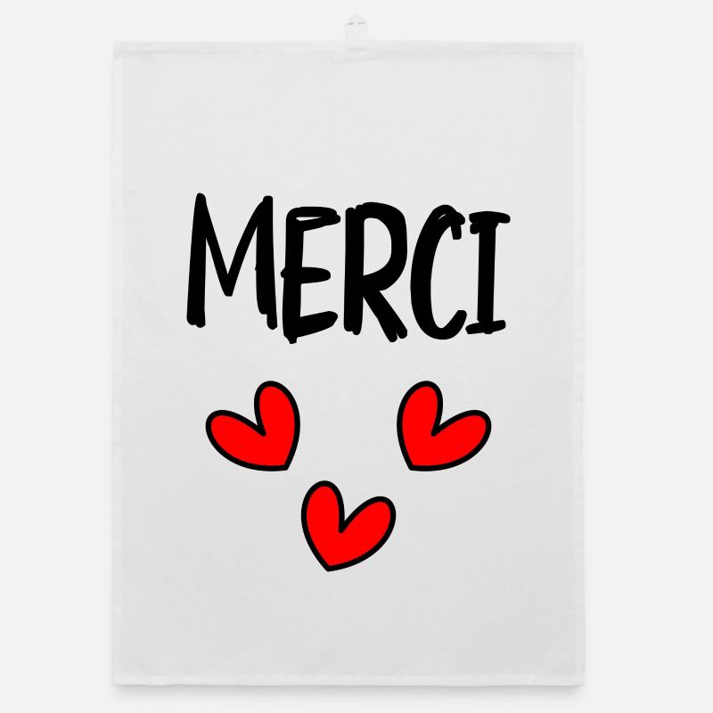 MERCI. MAÎTRESSE. MAÎTRE. MERCI MAÎTRESSE Torchon bio