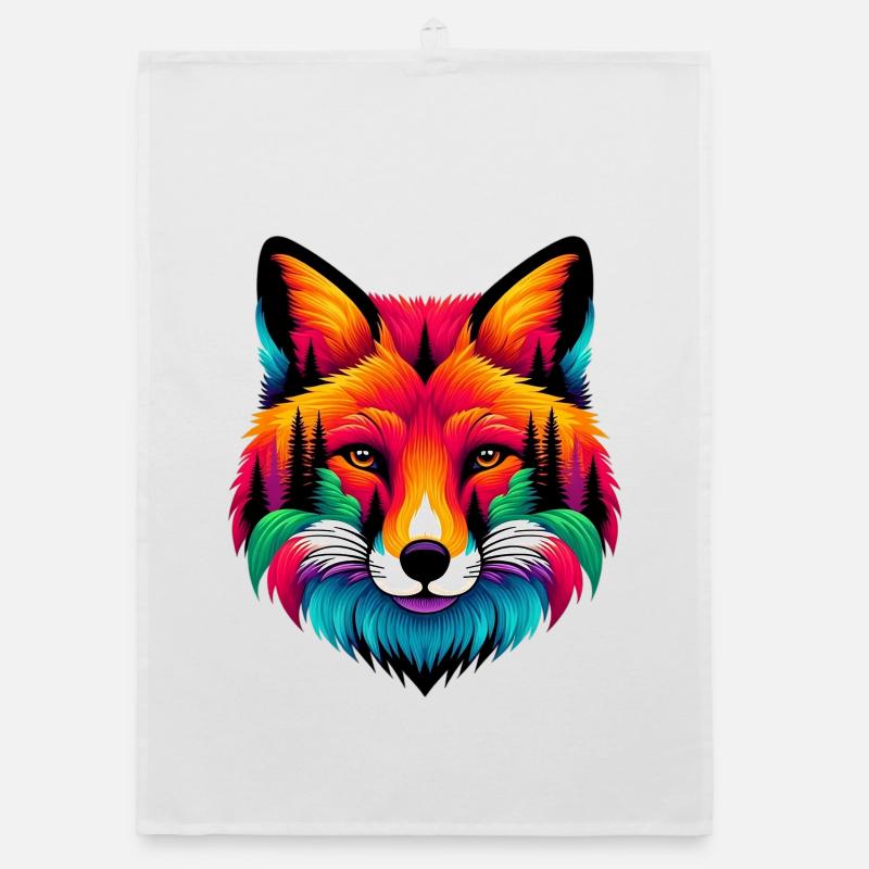 Fox Organic dish towel