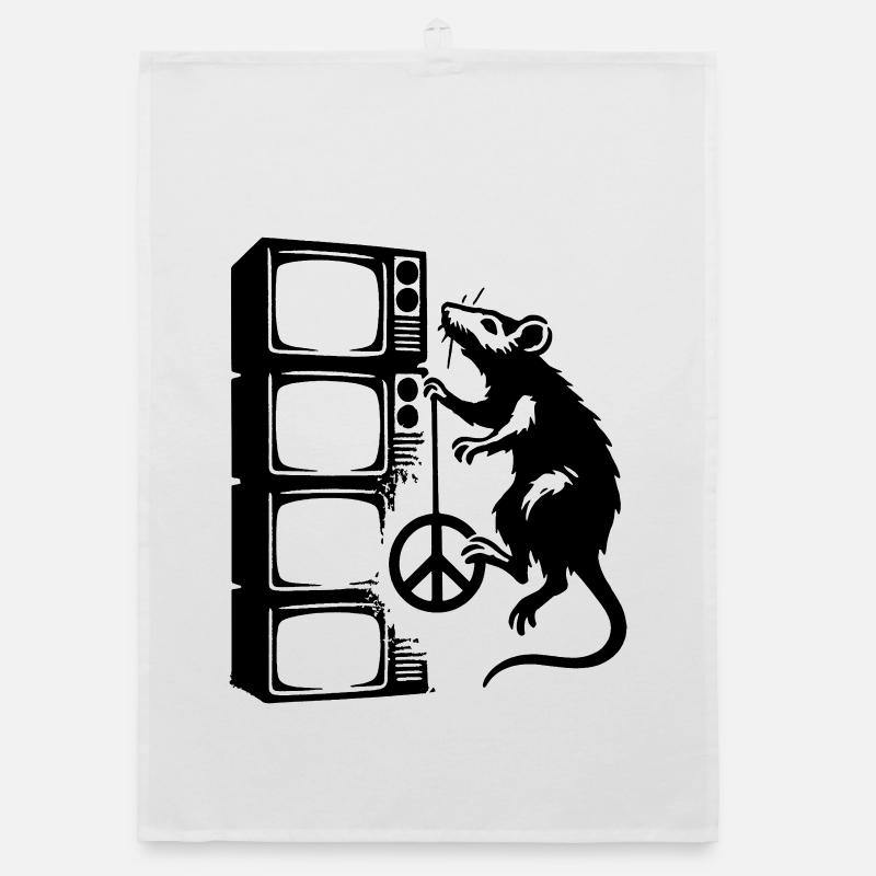 Rat avec écran Torchon bio