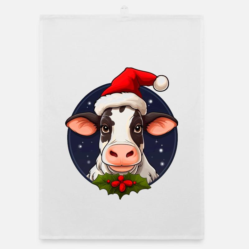 Vaches Noël Torchon bio