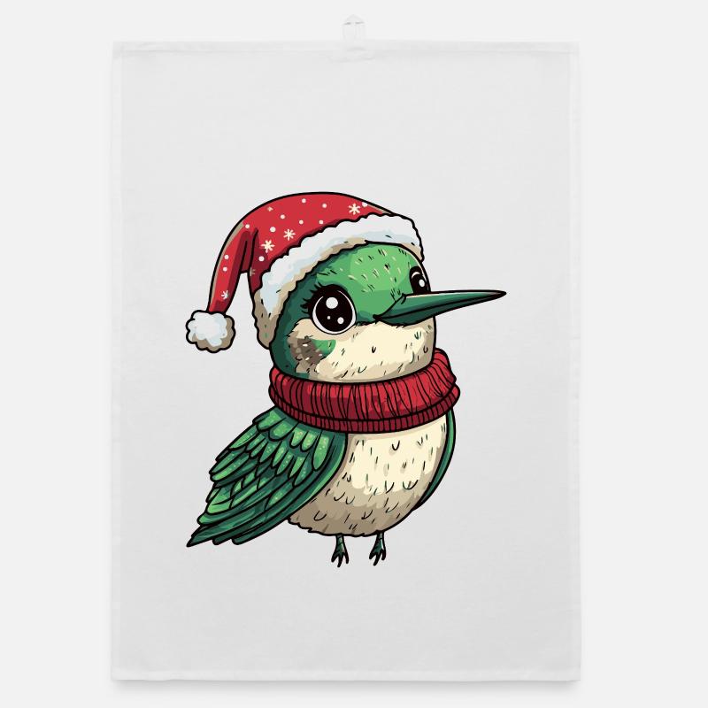 Noël du Colibri Torchon bio