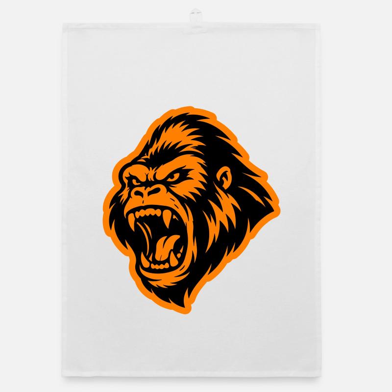 Tête de gorille Torchon bio