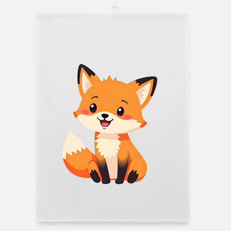 Fox Organic dish towel