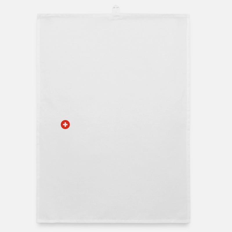 Drapeau de la Suisse Torchon bio