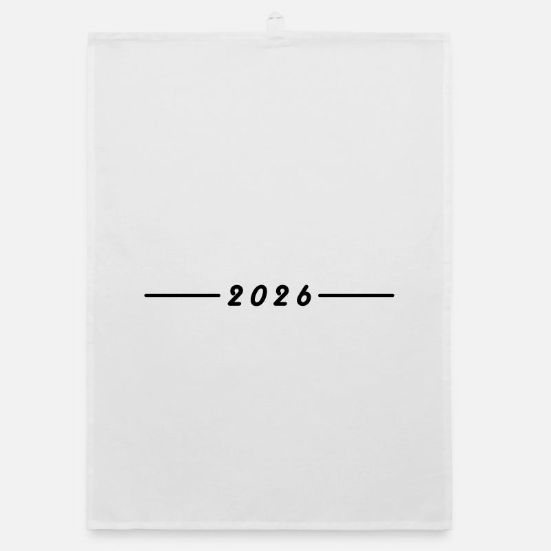 2026 Jahr Element Organic Geschirrtuch