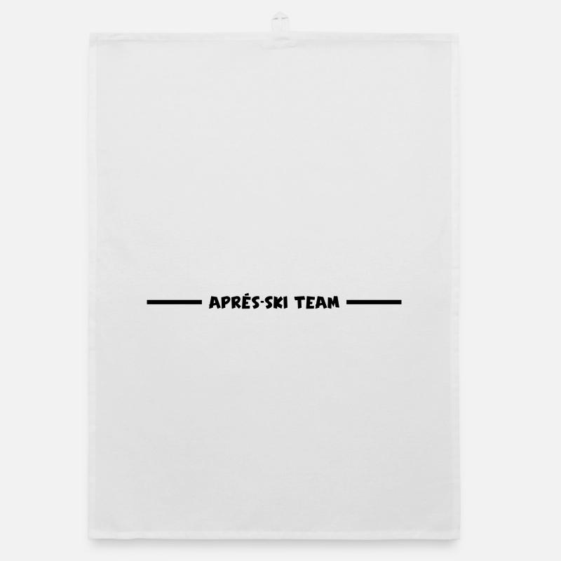 Après-ski line Organic dish towel