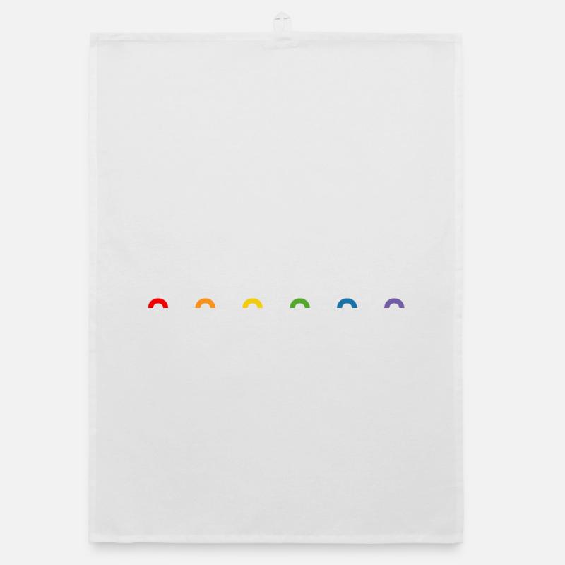 🌈❤️Rainbow rainbow🏳️ 🌈 Organic dish towel