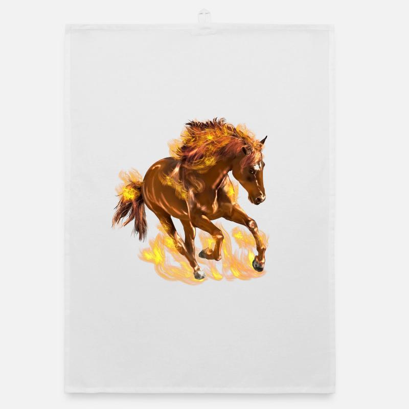 Pferd Organic Geschirrtuch